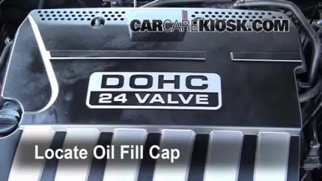 2004 Suzuki Verona LX 2.5L 6 Cyl. Huile Ajouter de l'huile